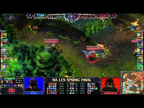 Team Solo Mid (TSM) vs Good Game University (GGU) (3/5) - League of Legends LCS 2013 Finals
