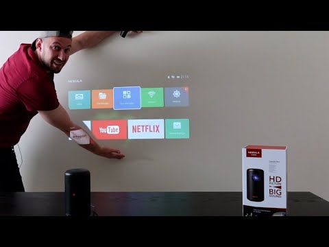 BEST STREAMING projector - EASY TO LOAD APPS - Anker Nebula Capsule Max