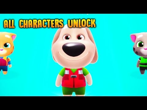 Talking Tom Jetski 2 - ALL CHARACTERS UNLOCK