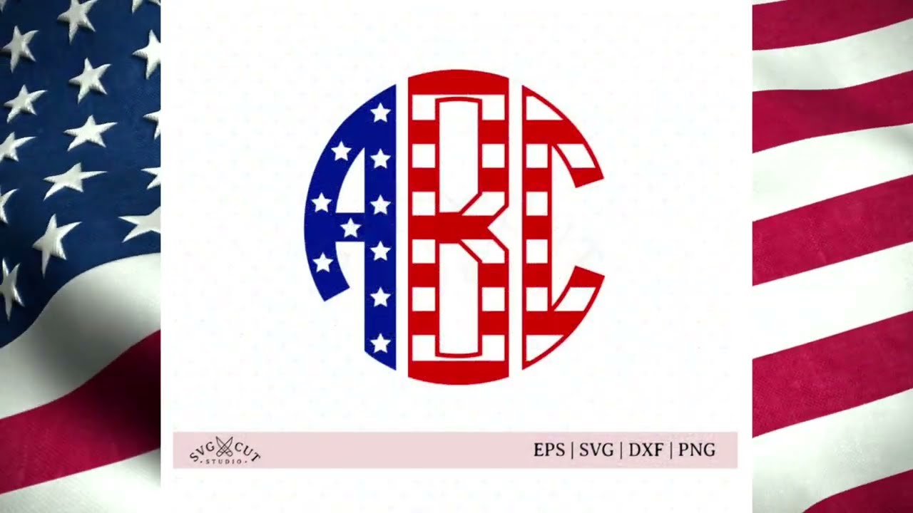 4th of July Svg Files For Cricut and Silhouette and Patriotic Sublimation Designs