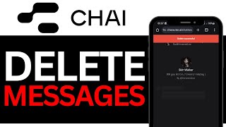 How To DELETE MESSAGES IN CHAI AI! | BEST NEW METHOD 2025!