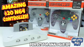 This $20 Wireless N64 Controller SHOCKED Me! Perfect For Analogue 3D! (Teknogame N64 Review)