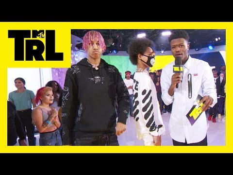 Ayo & Teo Compete With Fans In 'Step Off' | TRL Weekdays at 4pm Video