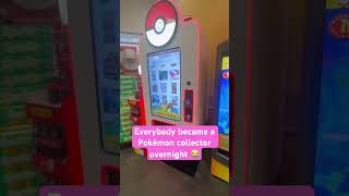 Everybody became a Pokémon collector overnight😭#pokemon#pokemonvendingmachine#pokemontcg#fypage#fyp