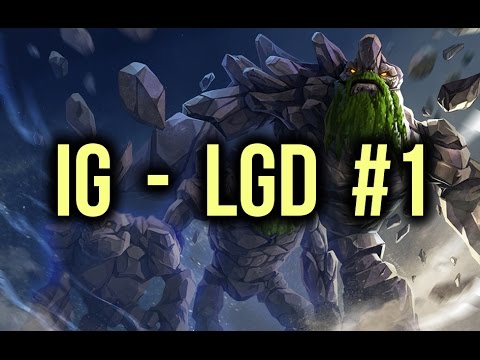 IG (Invictus Gaming) vs LGD Gaming Dota 2 Highlights Ti5/The International 5 Group Stage Game 1