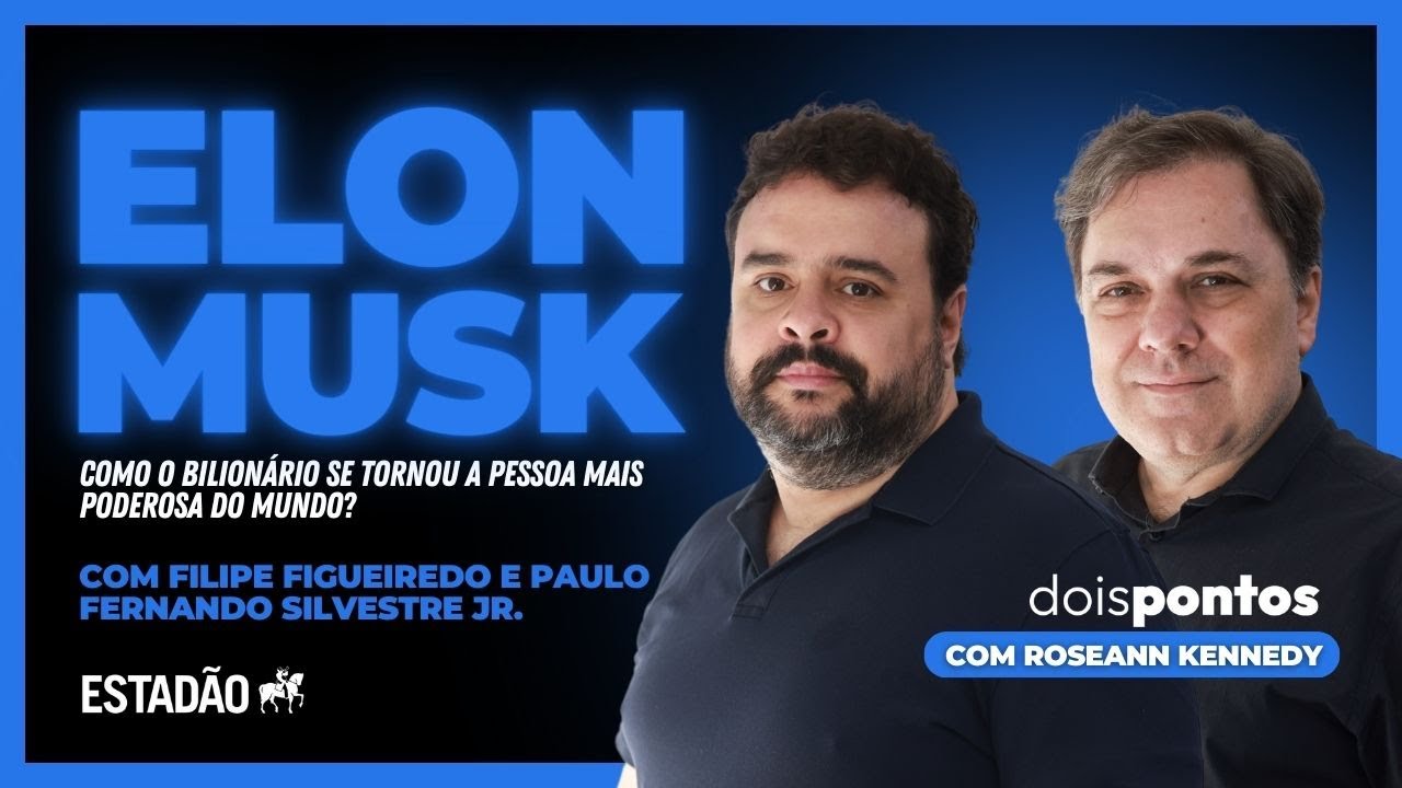 ELON MUSK é a PESSOA MAIS PODEROSA DO MUNDO após conquistar cargo na gestão TRUMP? | Dois Pontos #57
