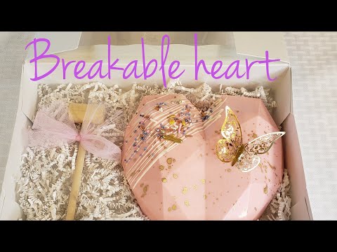 Breakable chocolate heart ❤