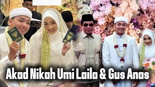 Download lagu Moments of the Marriage Contract of Ning Umi Laila and Gus Anas, Attended in Person by Abah Anza mp3
