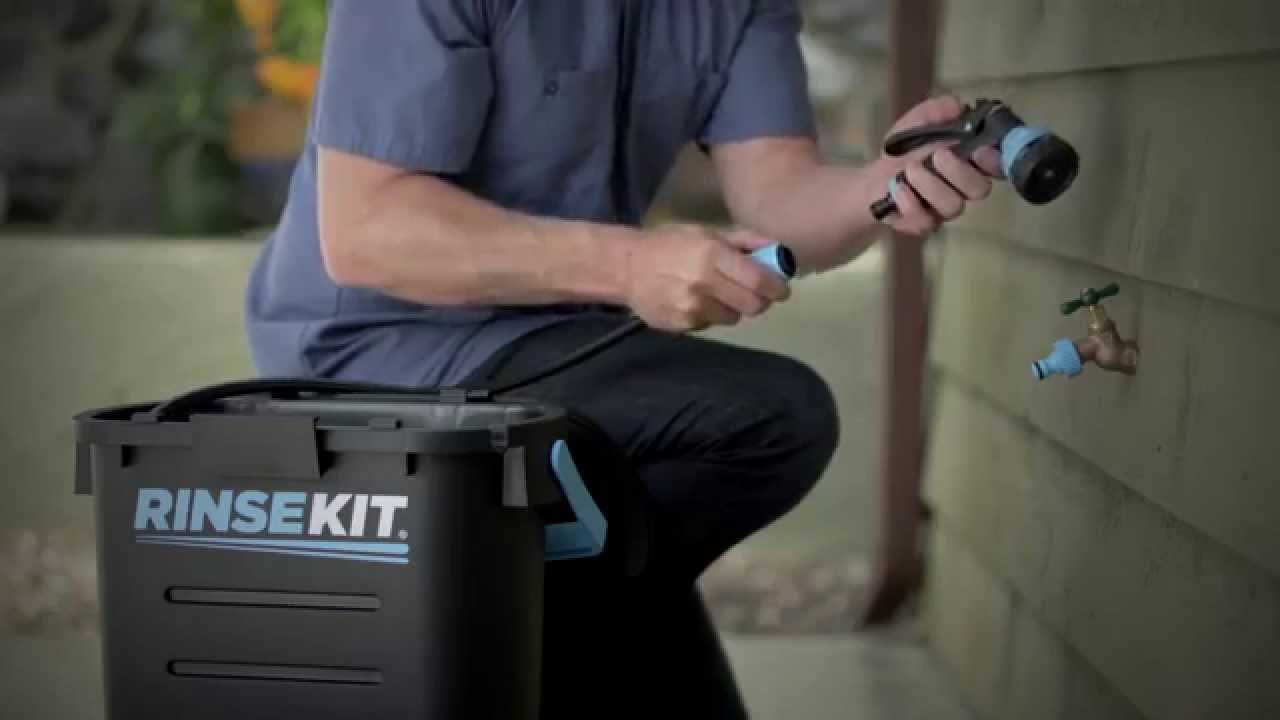 Rinse Kit + Hot Water Sink Adapter (Black) video thumbnail