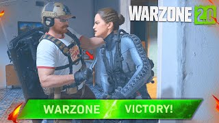 MY FIRST KNIFE ONLY WARZONE 2 VICTORY!! (Modern Warfare 2 Warzone)