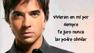 Luis Fonsi &quot;Viviendo en el ayer&quot;