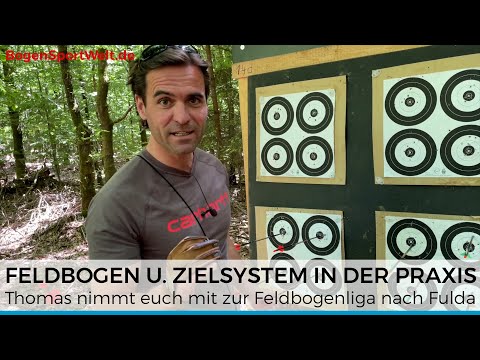 Feldbogen und Zielsystem in der Praxis - Thomas tanzt die Choreographie der Feldbogenliga
