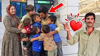 Salar Is Back! 😭❤️ Nazanin and Her Children Cry Tears of Joy 🥹💖