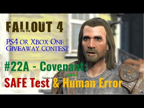 Fallout 4 - Part 22A - Covenant: SAFE Test & Human Error - All Outcomes