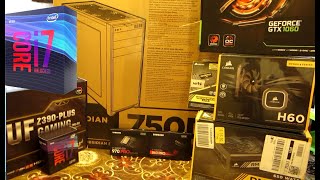 New Custom Computer build with water cooling step-by-step