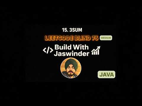 15 3sum Leetcode Blind 75 Java Solution Two Pointers