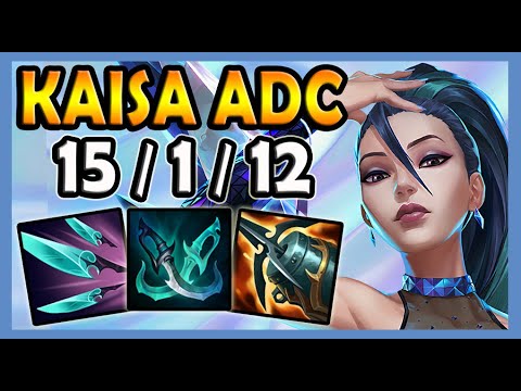 Kaisa vs Aphelios (58% WIN RATE) ADC - Korea Master Patch 13.17 ✅