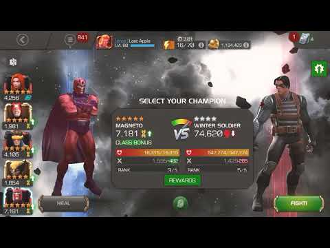 5* Magneto R3 vs 4* ROL Winter Soldier | 81 PROWESS?! | Big Shrapnel Bleed Damage