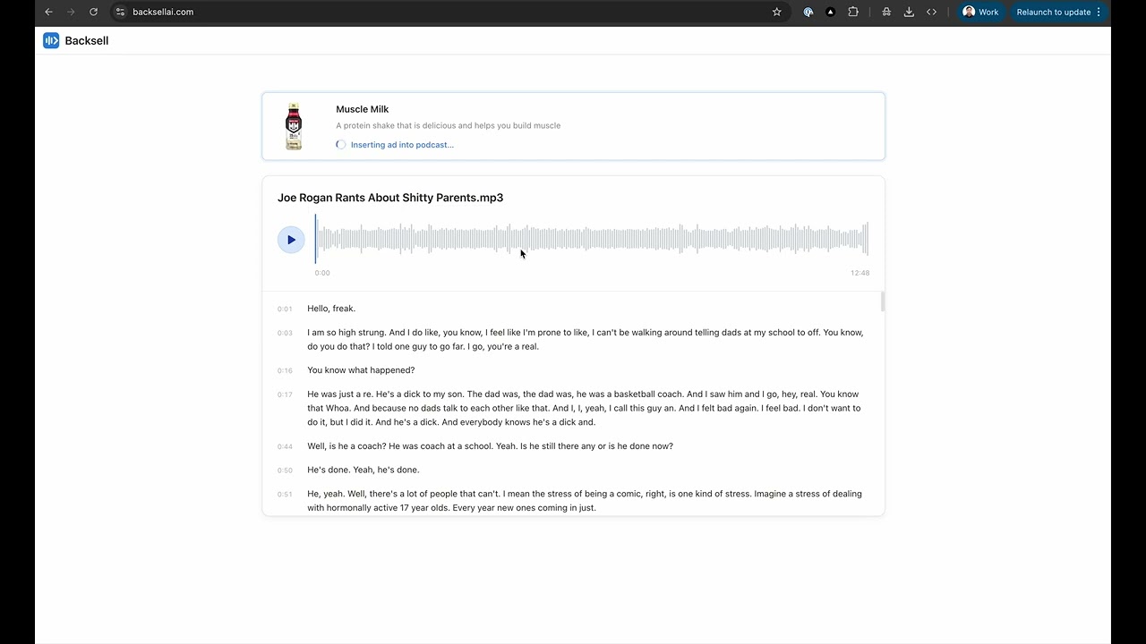 Baksell project preview