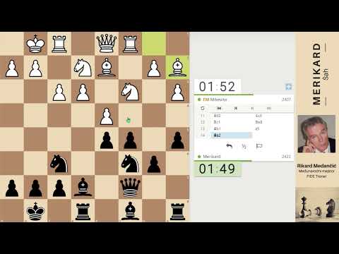 NAuči od majstora 574.  -  NIMZOINDIJKA CRNIMA