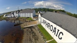 preview picture of video 'Laphroaig Distillery, Islay, with a DJI Phantom Quadcopter'