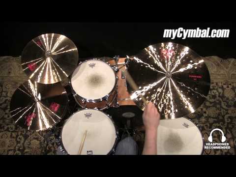 Демонстрация звучания Paiste 2002 22" Power Ride