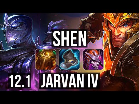 SHEN vs JARVAN IV (TOP) | 5/1/17, 2.8M mastery, Rank 8 Shen, 800+ games | BR Master | 12.1