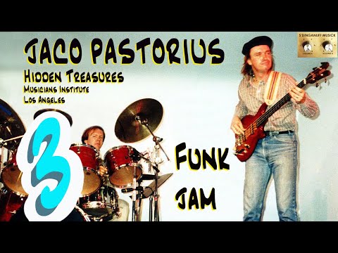 Jaco Pastorius 1985 MI 3 Funk jam. Rare, unique! 2nd jam at Musicians Institute. Full performance