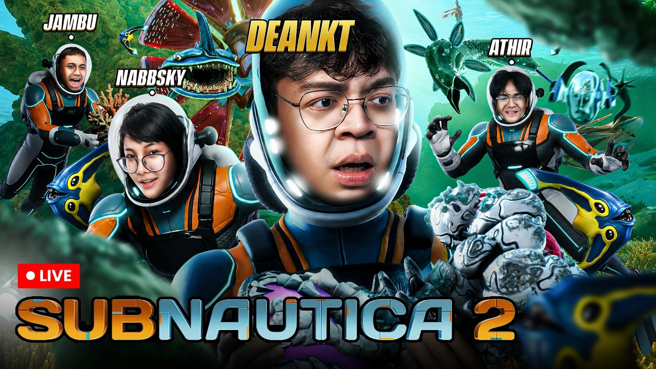 KITA LANJUT KE KEDALAMAN 500M BERTEMU LEVIATHAN - SUBNAUTICA 2
