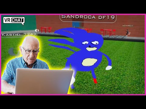 UM IDOSO NO VR CHAT