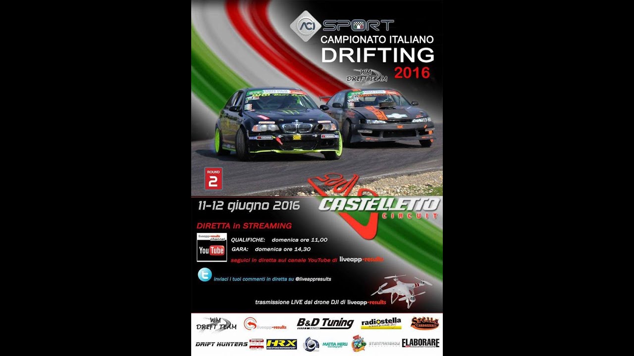 Round 2 Castelletto di Branduzzo Campionato Italiano Drifting