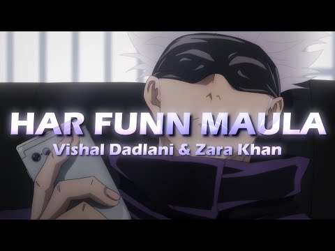 Har Funn Maula (Lyrics) - Gojo (Jujutsu Kaisen) [Edit/AMV]