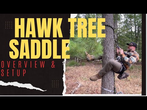 Hawk Helium Saddle Tree Stand & Platform Review + Setup Guide- XOP climbing sticks