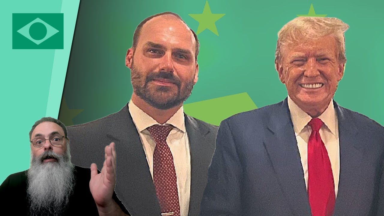 EDUARDO BOLSONARO negocia com TRUMP lei MAGNITSKY para XANDÃO e OUTRAS PUNIÇÕES