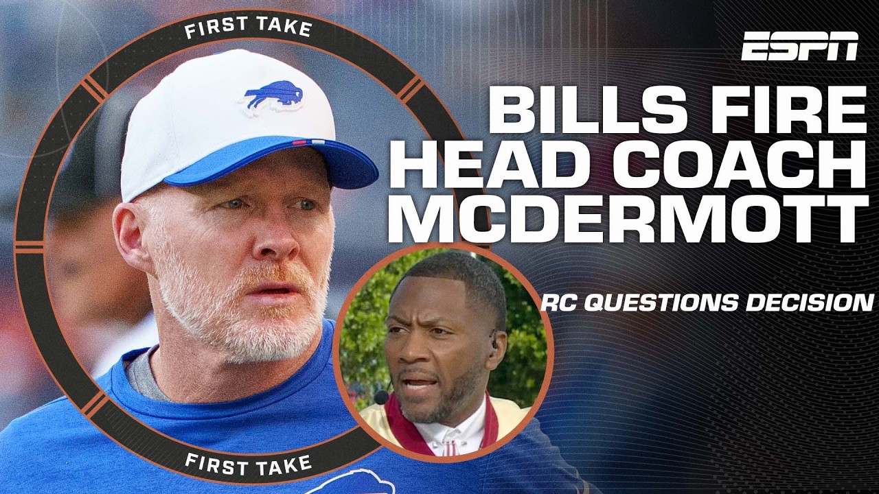 Stephen A. thinks Sean McDermott's being 'SCAPEGOATED' after Bills' firing 👀 | First Take