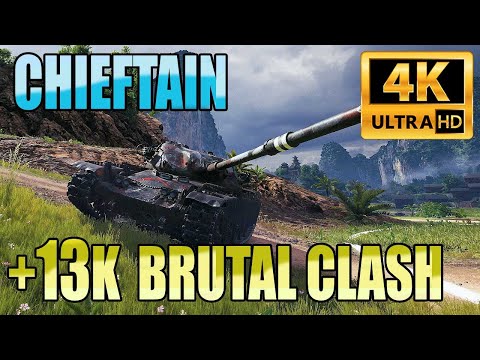 Chieftain: BRUTAL CLASH +13k damage - World of Tanks
