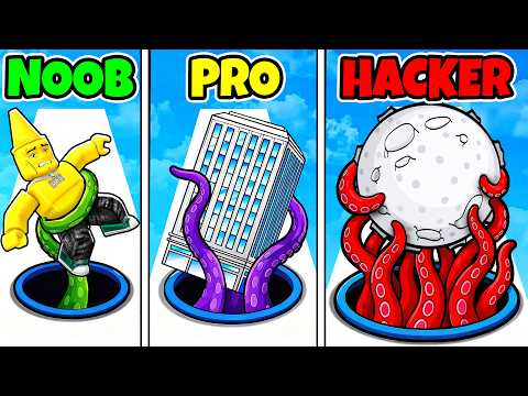 NOOB vs PRO vs HACKER Alien Hole