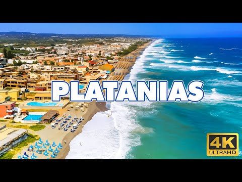🇬🇷 PLATANIAS, Crete | Chania’s Lively Beach Resort You’ll Love Instantly! ❤️🏖️