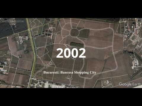 Imvestor Evolutie Imobiliara Baneasa Shopping City Bucuresti Timelapse Real Estate Google Earth