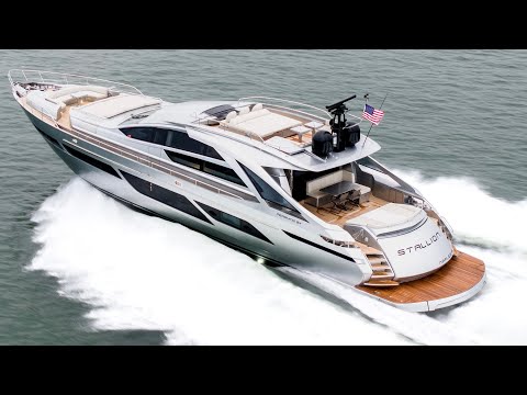 $8 Million Yacht Tour : 2022 Pershing 9X