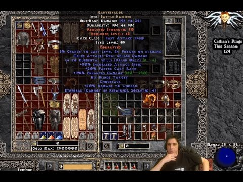 PD2 - Let's SLAM: Occy, Echuta's, Highlord's, crafted items & MORE: Insane EARTHSAKER corruption