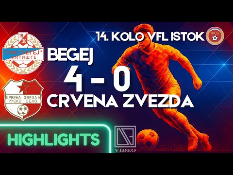OFK BEGEJ Žitište - FK CRVENA ZVEZDA Rusko Selo (Highlights) [15.11.2025.]