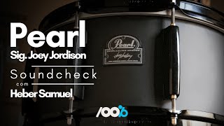 Video thumbnail for Pearl Signature Joey Jordison 13x 6,5" - Som Agressivo e Preciso - Souncheck by 100% Batera