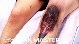 &#39;In a World of Pain&#39; Elimination Official Highlight | Ink Master: Grudge Match (Season 11)