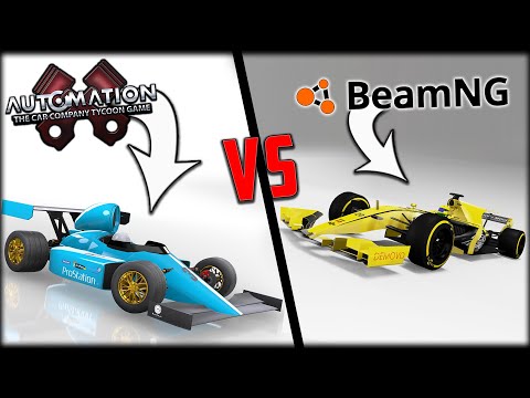 Can I Build A Better Racecar?? - Automation VS BeamNG