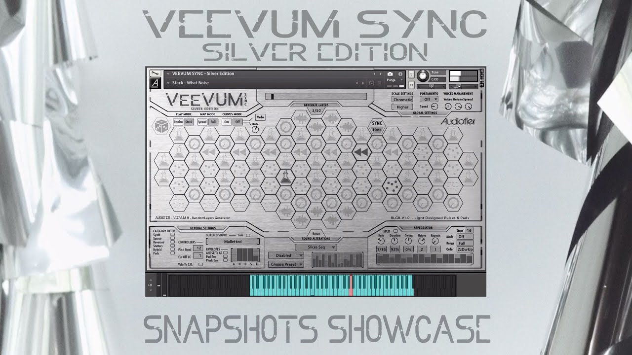 AUDIOFIER VEEVUM SYNC SILVER EDITION - Snapshots Showcase