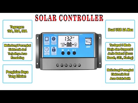 Solar Charger Controller 10A 20A dan 30A 40A 50A 60A LCD LED Display Solar Cell PWM 12V-24V Dual USB Solar Charger Controller 10A 20A dan 30A 40A 50A 60A LCD LED Display Solar Cell PWM 12V-24V Dual USB