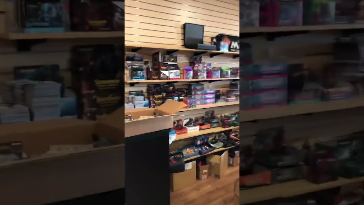 VINTAGE MAGIC CARDS FOUND IN MADISON WISCONSIN!! GAMERS LIBRARY!! CHECK IT OUT!