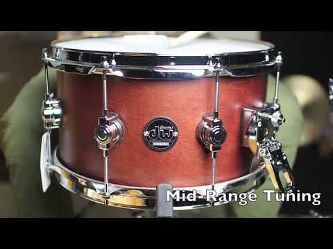 DW Performance Series Tobacco Satin 7x13 Snare Drum