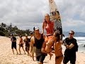 Surfer Bethany Hamilton wins first championship since shark attack